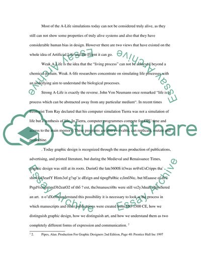 What do non-humans present in graphic design