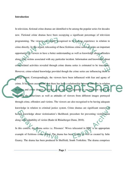 Television Crime Drama