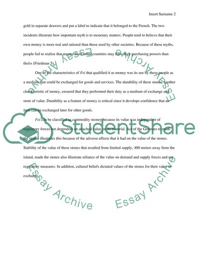 Island of stone money