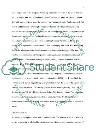 Situational Analysis of Samsung