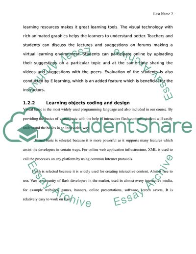 Multimedia Integration for Language E-Learning