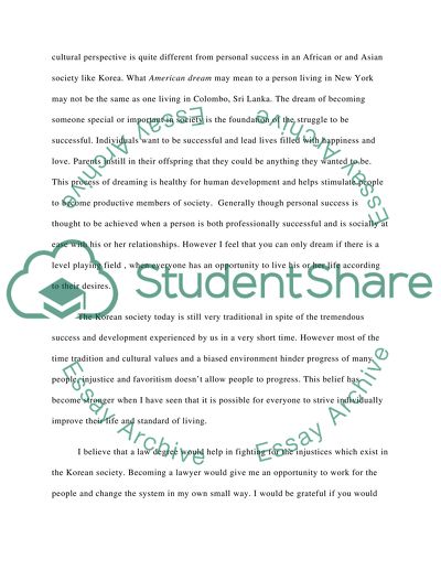 Law School Admission