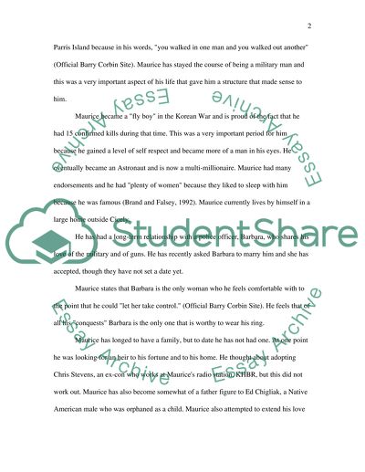 Diagnosis of Maurice Minnefield