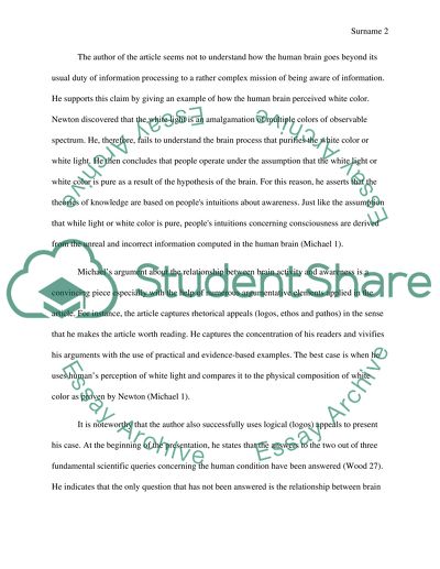 Rhetorical Analysis Prompt