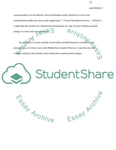 The impact of social media on our society