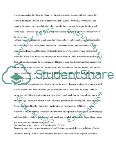 The Insights Regarding the Duties and Nature of the Job