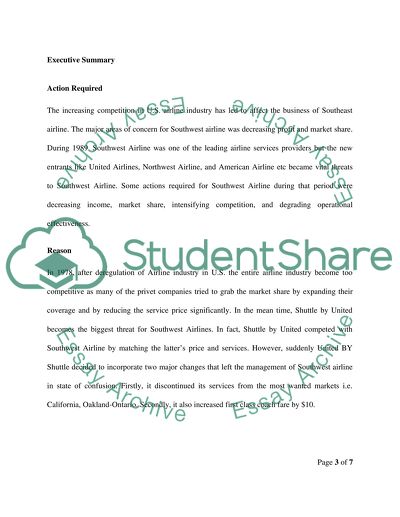 Southwest Airlines Case Study