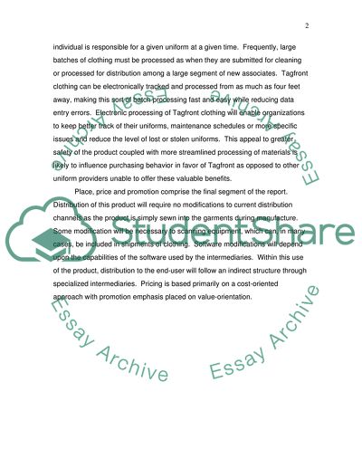 Developing marketing activities for a product/service