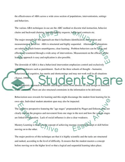 Critical Discussion Paper Dissertation Example | Topics and Well ...