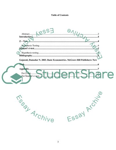 Case Study #2 (Z and T) (Megastat/Minitab)