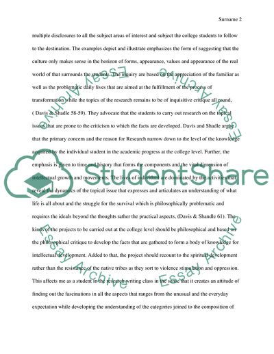 Writing as a Method of Intellectual Movement