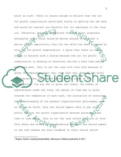 Non Profit Organizations Research Paper Example | Topics and Well ...