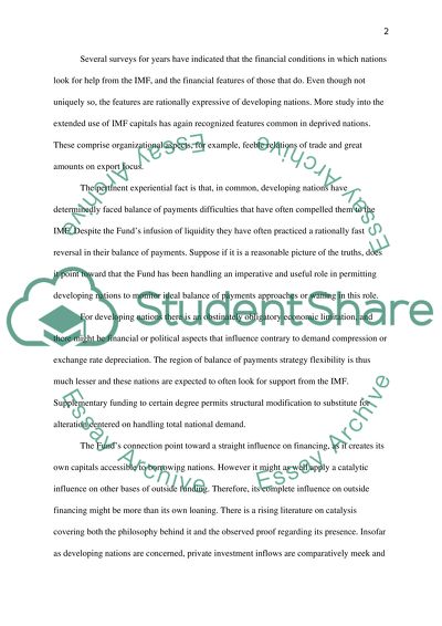 How the IMF Has Become All-Powerful in Its Relationship with Developing Countries