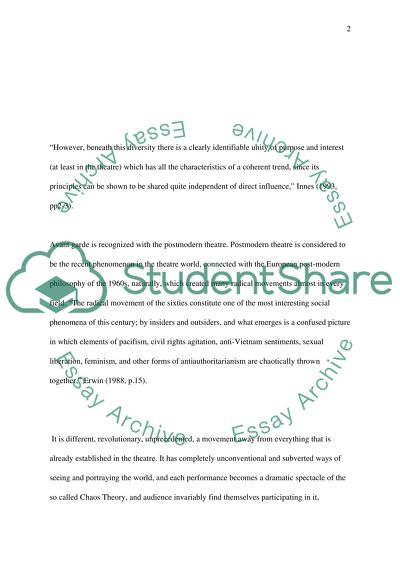 Avente Garde Theater