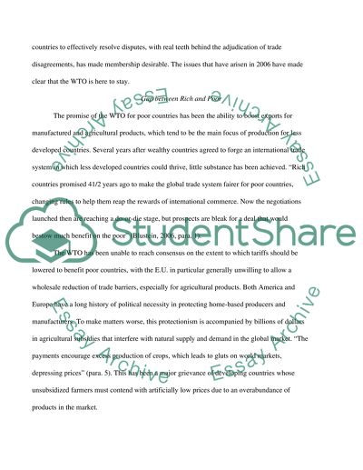 What Are the Issues Facing the World Trade Organization