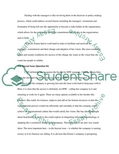 Consultant view of business