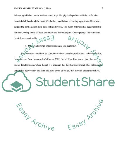 Under Manhattan Sky (Lisa)