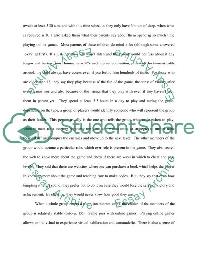 Online Games: Are You An Addict