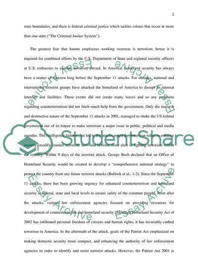 The Change in Federal Law Enforcement After 9/11