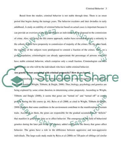 Siminar to Criminal Justice paper 4