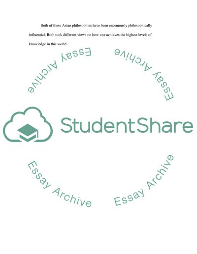 Buddha and Confucius