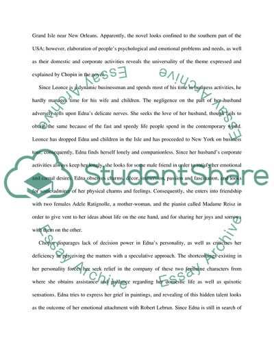 Masterpiece of Kate Chopin