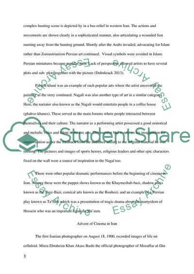The Main Features of Iranian Cinema Before and After the Islamic Revolution