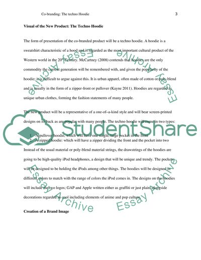 Co-branding: The Techno Hoodie