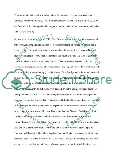 Friedrich Nietzsche: On the Genealogy of Morality