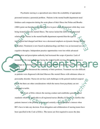 Nurses Have a Moral and Ethical Duty