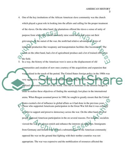 History of the American People