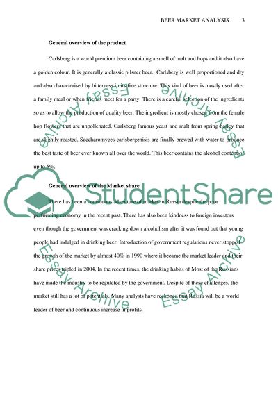 Screening the Markets for Carlsberg in Russia and China