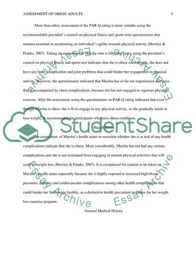 Plan to Fight Obesity