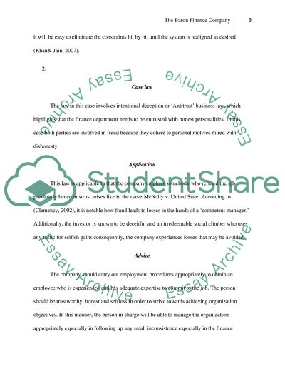 The Baron Finance Company