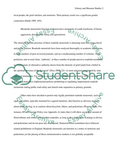 Striking a Balance: The Debate over the Banning of Roadside Memorials