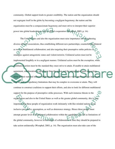 Counter Terrorism Planning