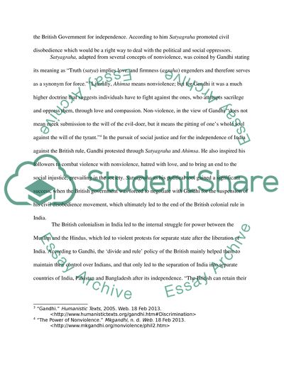 Nonviolence and Social Justice: Gandhi and the Dalai Lama