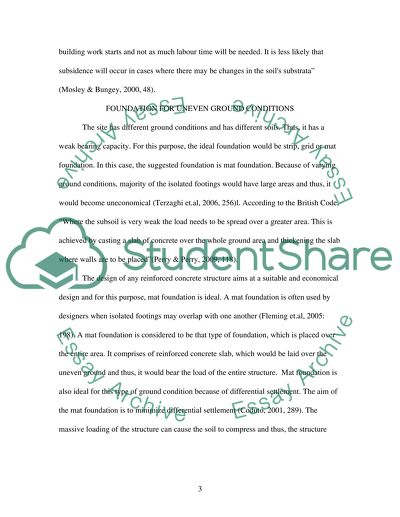 Design of Foundation Engineering