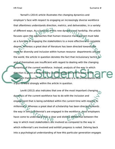 Human Resource Management and Strategies