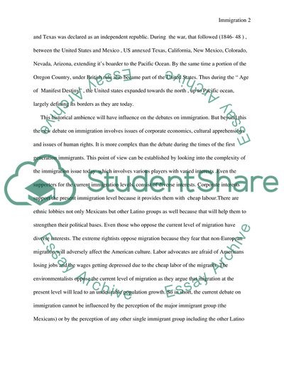 Mexican Immigration Today