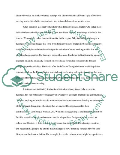 World Cultures and Cultural Lifestyles