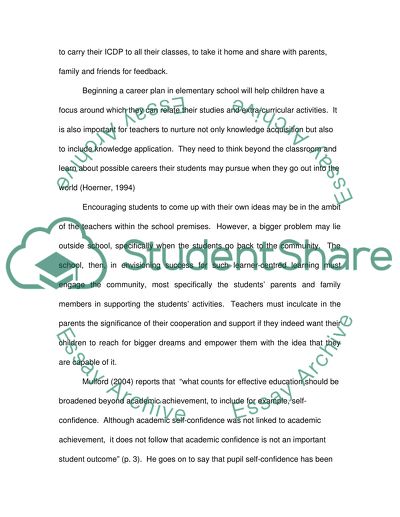 Building a learning community project