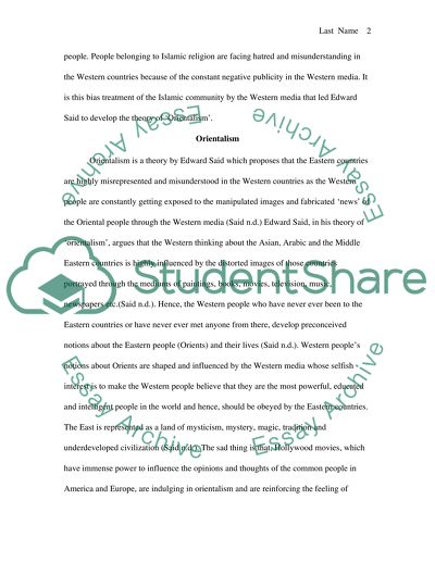 Orientalism in Modern World