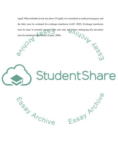 Best Nursing Practice for Newborns with Jaundice