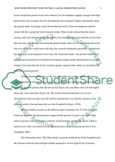 How does protein turn on the cancer-promoting genes