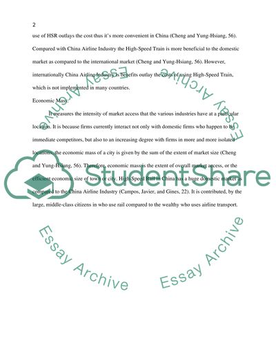 Airline and Railway in China