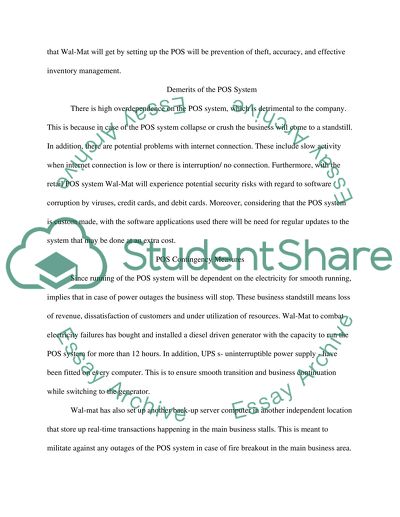 Wal-Mat Management: the Cashier and Customer to the Entire Network of Information