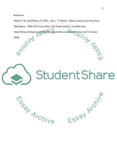 Aspects of Early African History