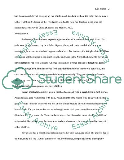 Tennessee Williams the Glass Menagerie