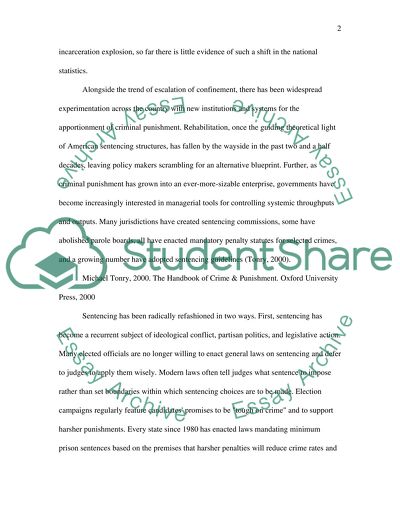 The Landscape of American Sentencing